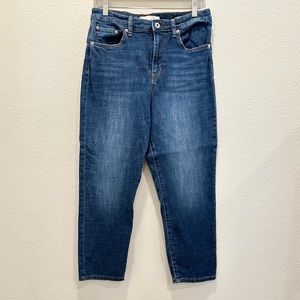 Pre-loved! ELLA MOSS Dark Wash High Rise Straight Jeans!